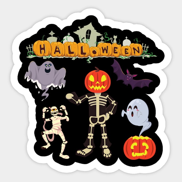 Happy halloween day 2020 Sticker by MeKong